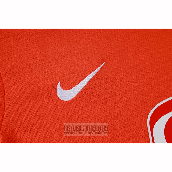 Chandal del Brasil Manga Corta 2025-2026 Naranja - Pantalon Corto